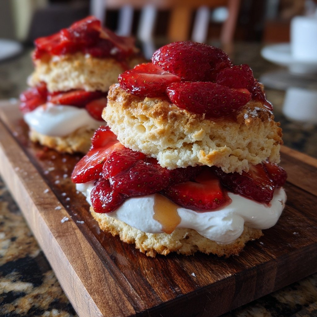Strawberry Biscuit Shortcake