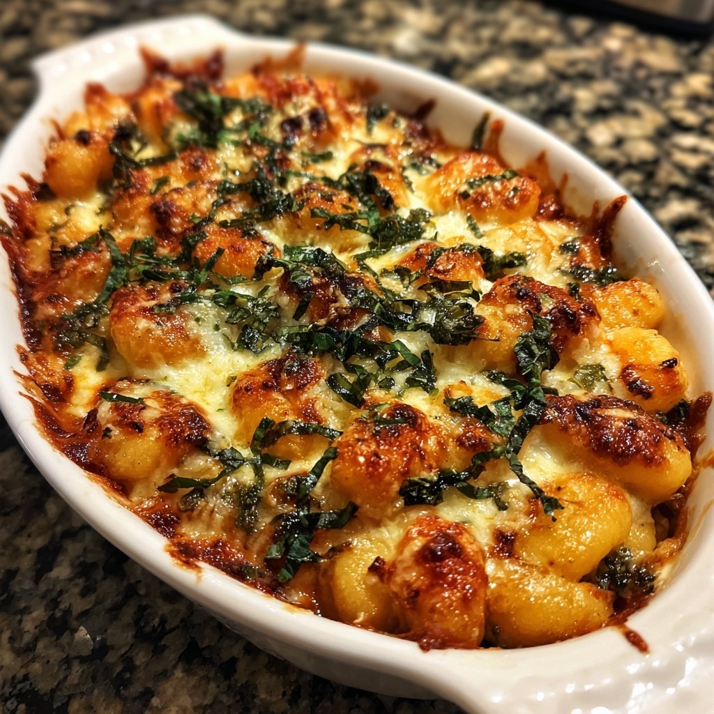 Valentine Gnocchi Bake