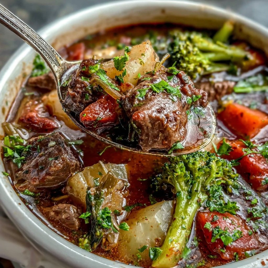 Cozy Beef And Vegetable Soup