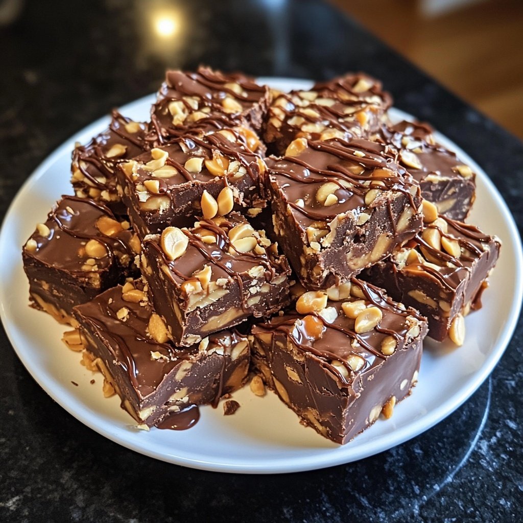 Snickers Fudge Recipe