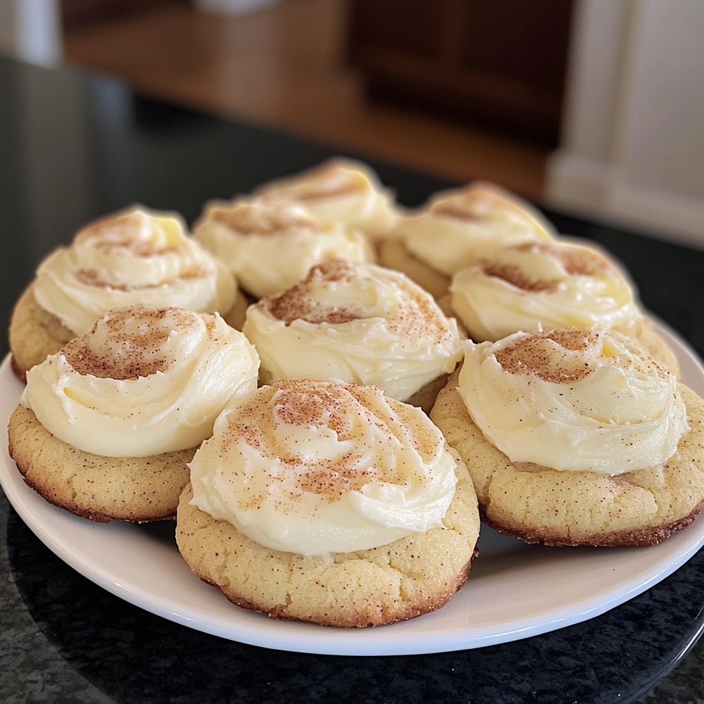 Soft and Chewy Cinnamon Roll Sugar Cookies