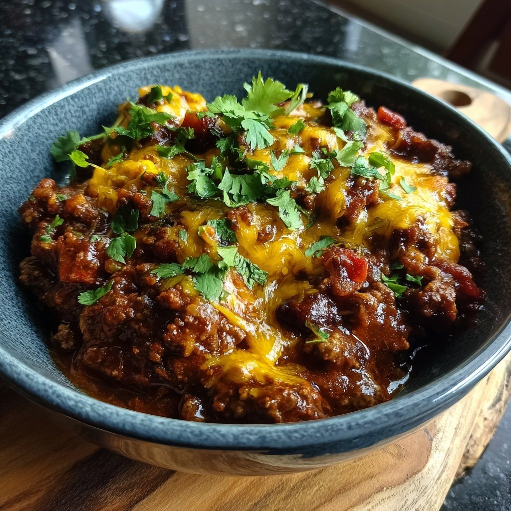 Ground Beef Chili Simple
